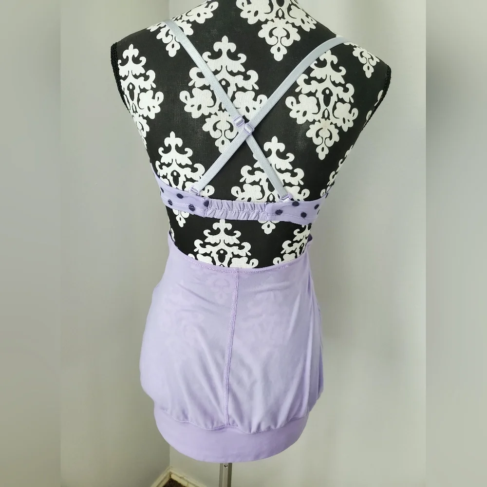 Lululemon light purple tank top women's size 8 - Picture 6 of 12